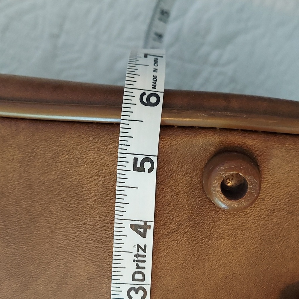 Amelia Earhart Tan Luggage Carry On Overnight Bag Travel Tote Suitcase, Vintage - Picture 14 of 14